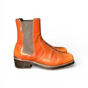 The Kooples Square-toe leather Chelsea boots